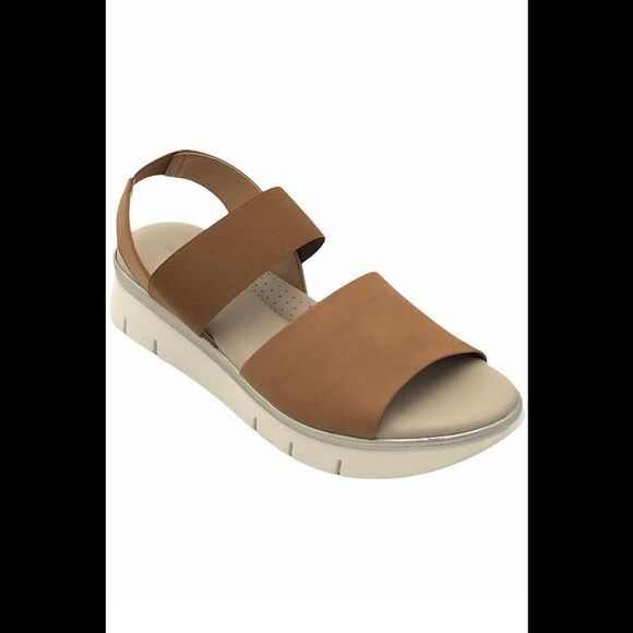 The Flexx Leather Back-Strap Sandals Cushy Cognac - Medium - Picture 2 of 5